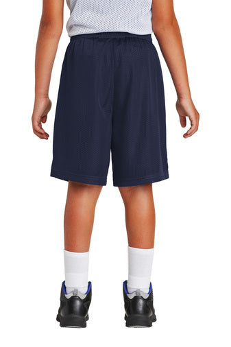 (YST510)Youth PosiCharge Classic Mesh Short
