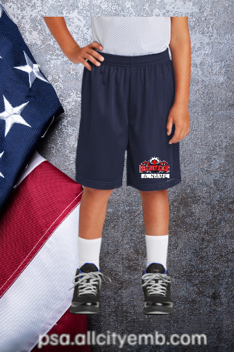 (YST510)Youth PosiCharge Classic Mesh Short