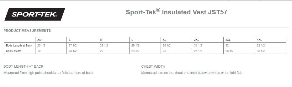 (JST57) Sport-Tek® Insulated Vest