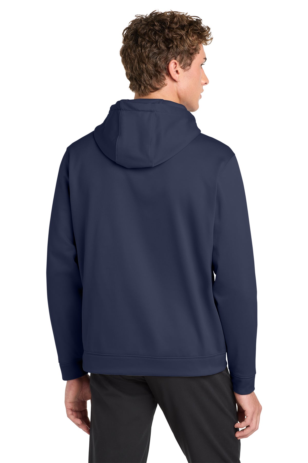 (F244) Adult A+ Shiny Fleece Pullover Hoodie