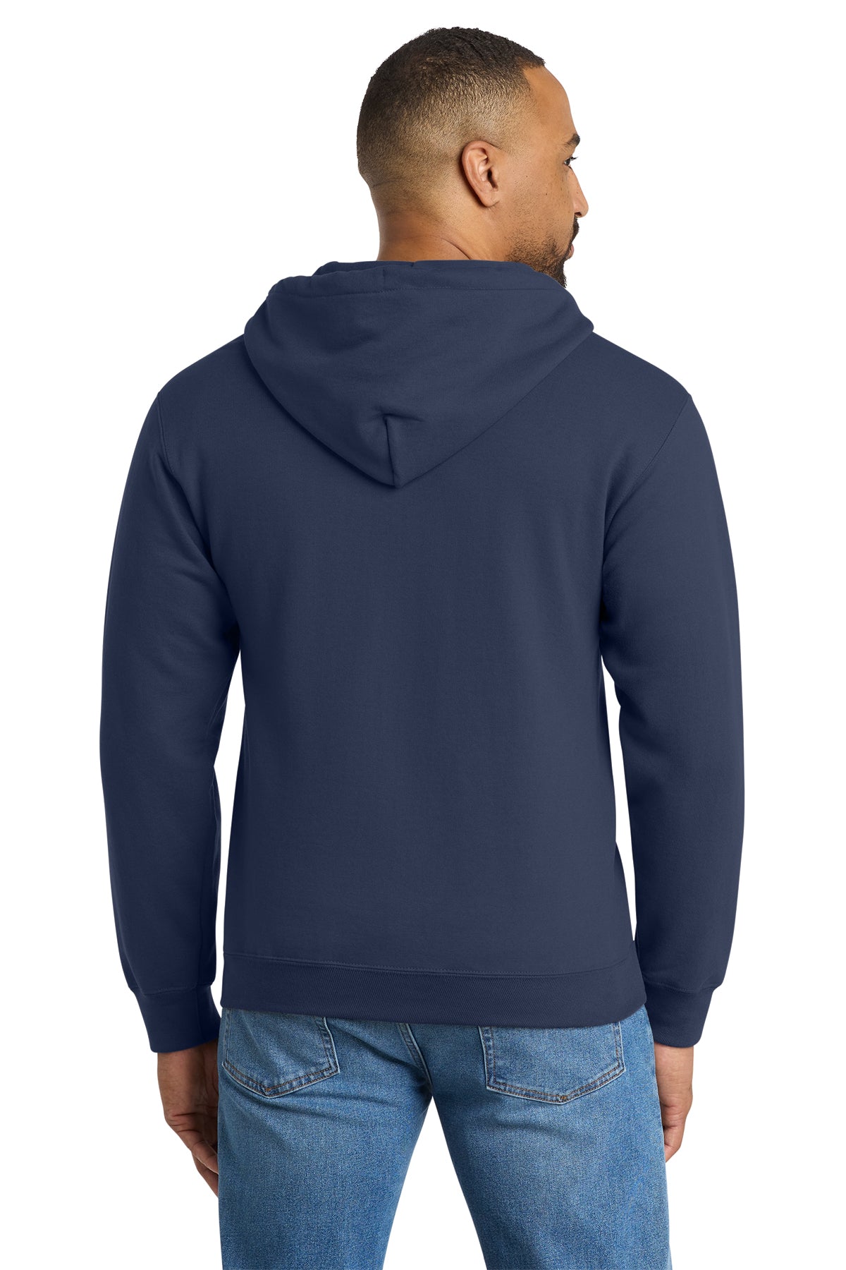 (PC90ZH) Adult Full-Zip Fleece Hoodie